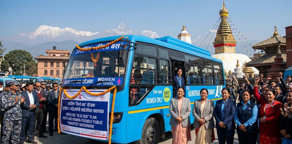 Nepal Unveils ‘Blue Bus’ Plan to Promote Safer and Women-Friendly Public Transport Nationwide